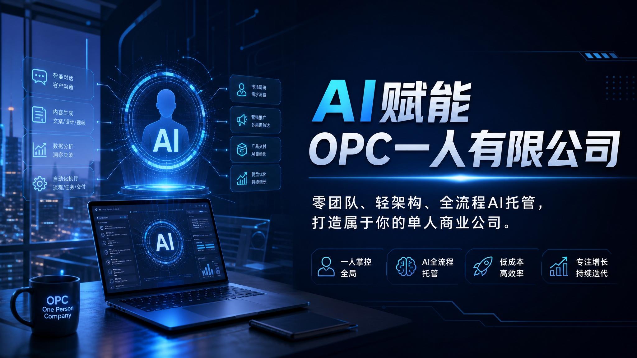 AI 一人公司系统场景